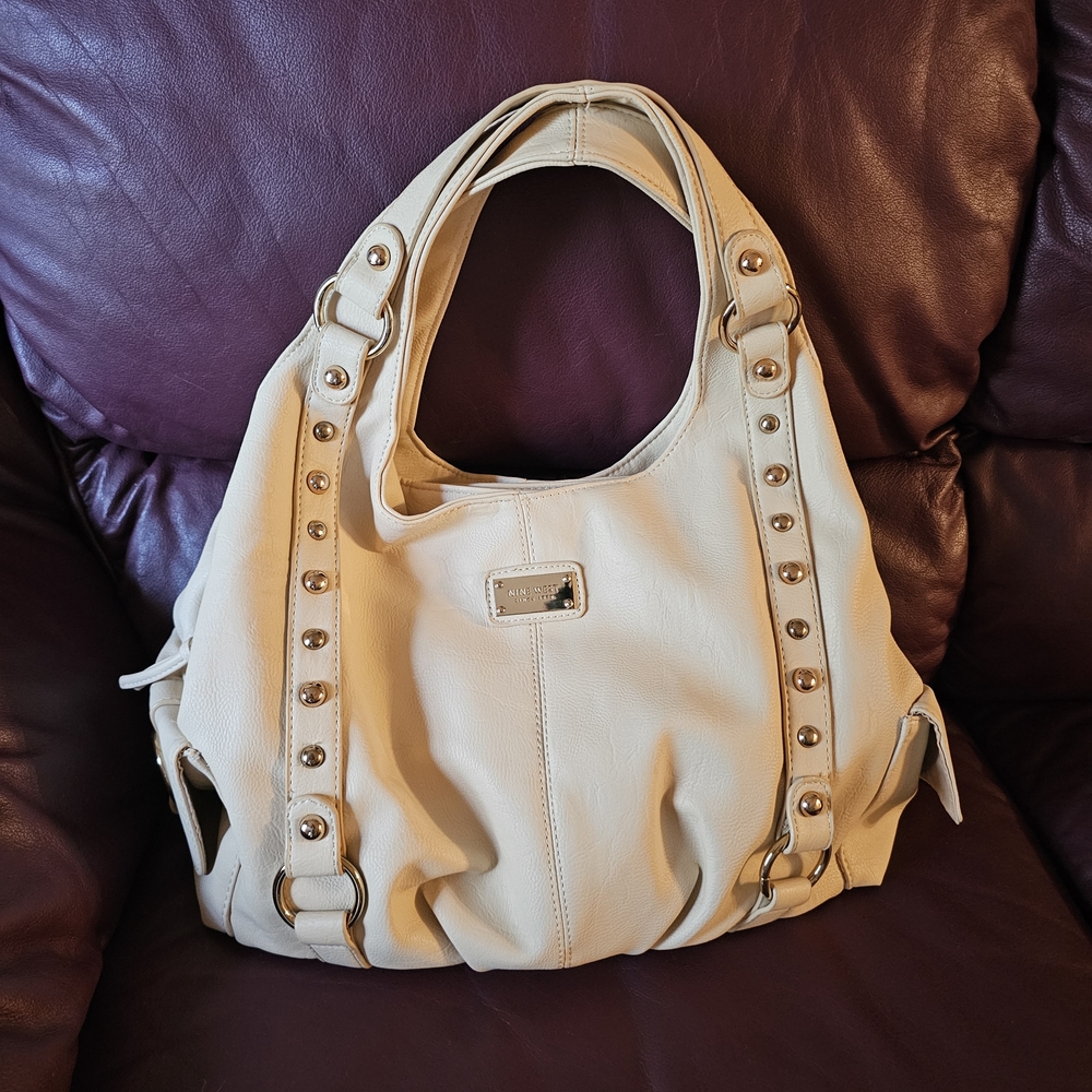 Y2K Studded Cargo Hobo Shoulder Bag